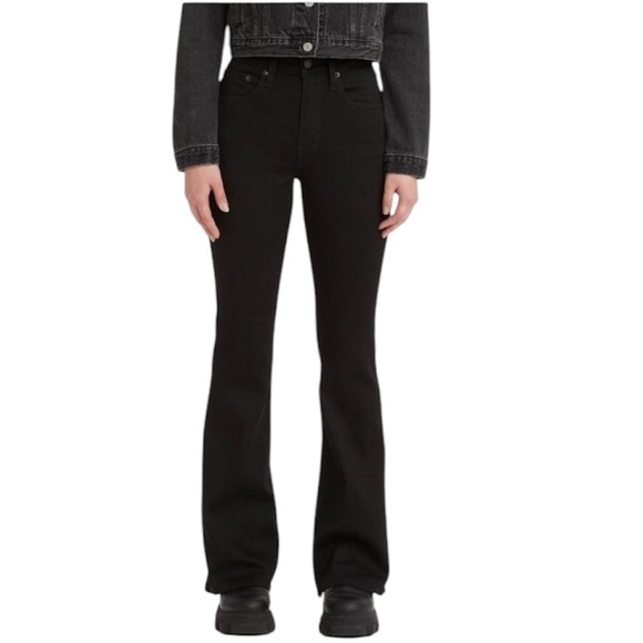 Levi's Denim - Levi's® 726 Women’s High-Rise Flare Jeans Black NWT